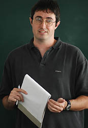 Andrew Ross teaching portrait