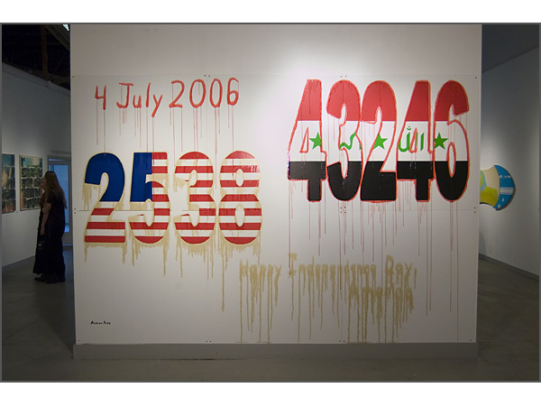 Andrew Ross - Happy Independence Day, America - installation view